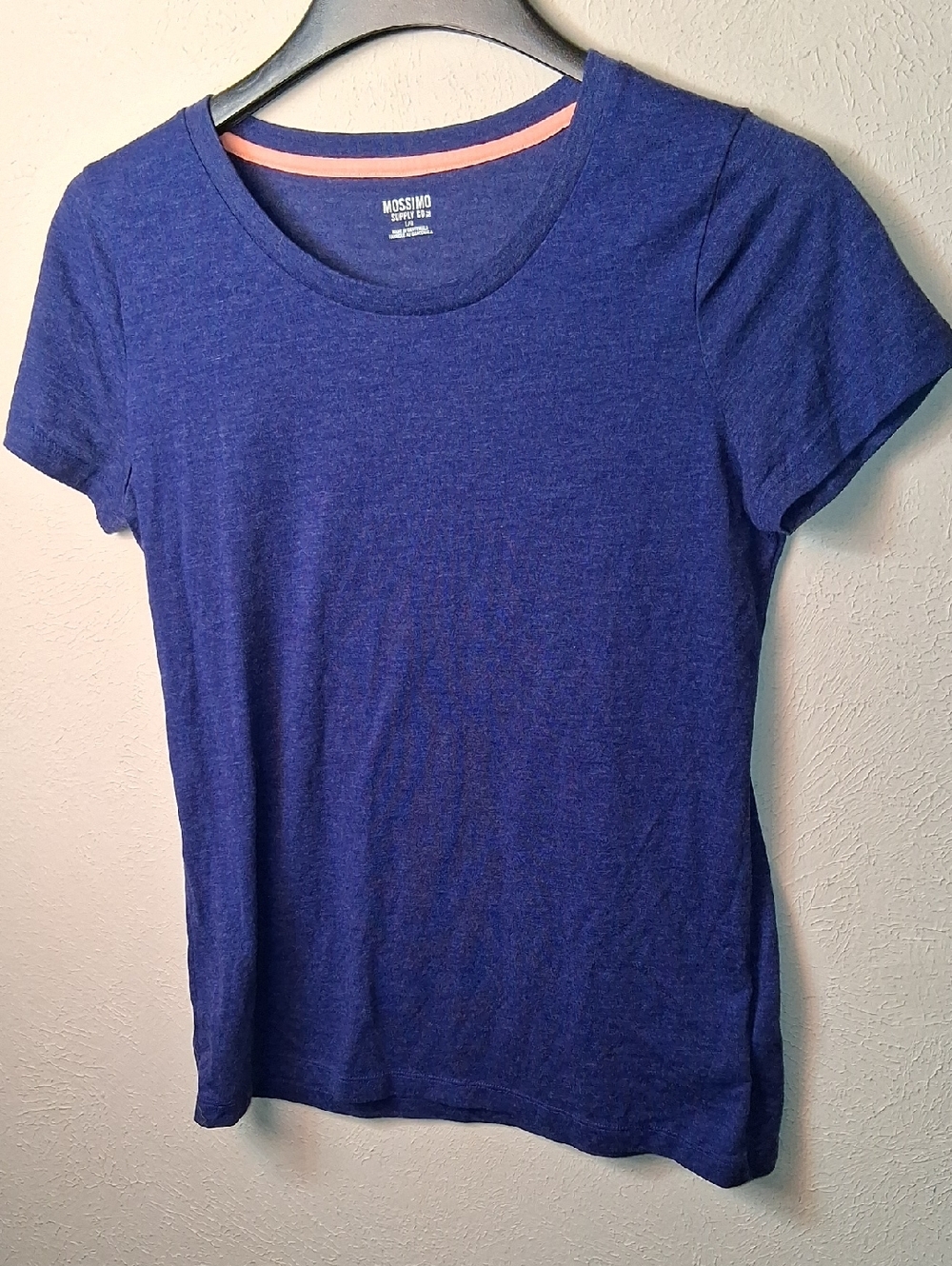 Mossimo Supply Co. Blue Crewneck Women's Tee